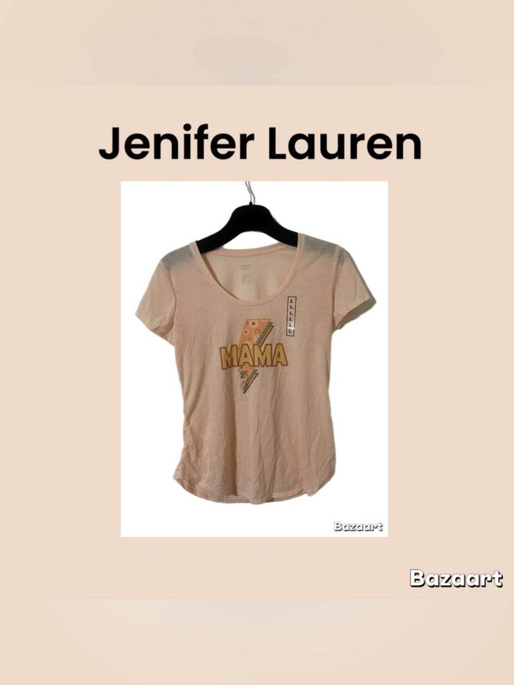 Jennifer Lauren Women’s T-Shirt Size Large NWT